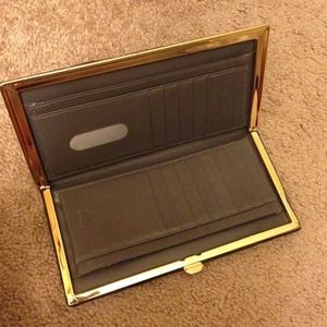 Lodis gray long wallet