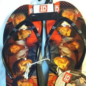 One Direction Flip Flops