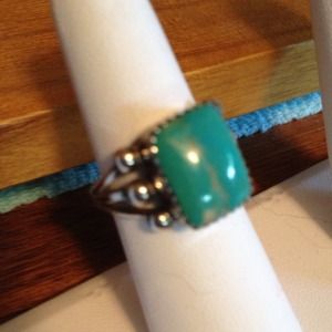 Sterling silver and Turquois