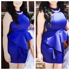 Royal Blue Fringed Dress!!🔹💙🔹