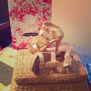 Strappy heels
