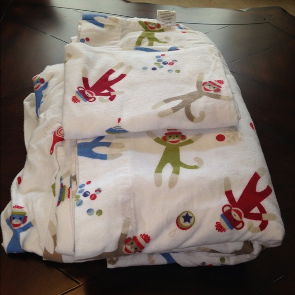 Sock Monkey Sheets