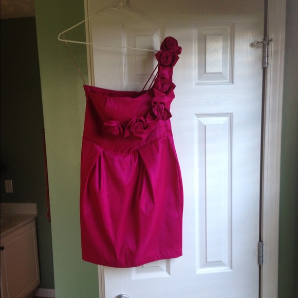 Fuchsia cocktail dress - Picture 1 of 1