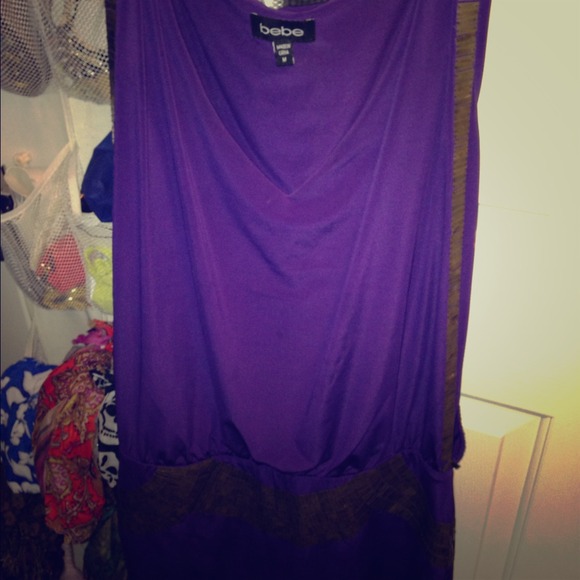 Bebe dress used once