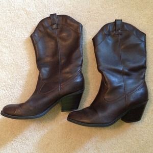 Dark Brown Boots
