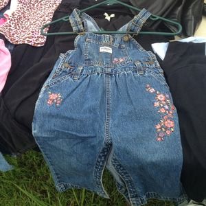 Adorable overalls for a little girl