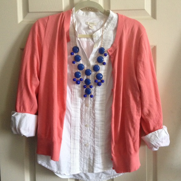 J Crew tux shirt with Poca dot texture