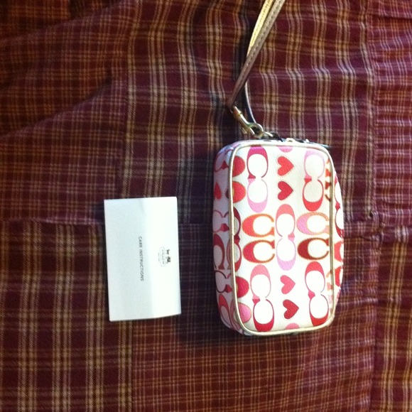 ***SOLD!!! Authentic Coach wristlet