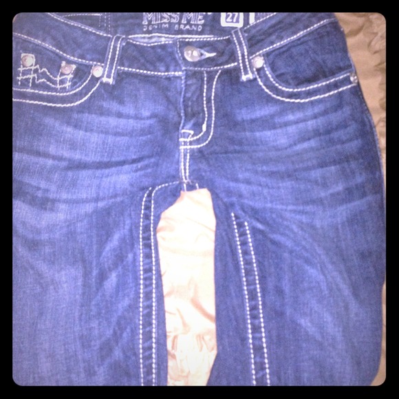 Miss me boot cut denim 27/33 - Picture 1 of 3