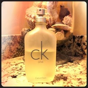 3/4 full CK one cologne