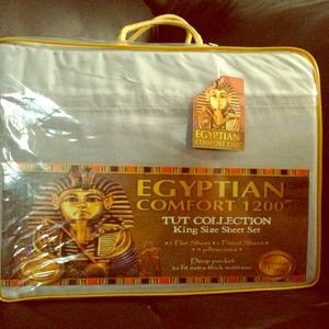 new gray Egyptian comfort 1200 sheet set