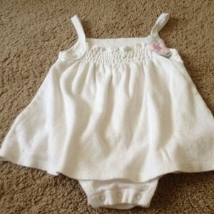 Baby girl white dress