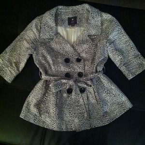 🌟REDUCED🌟Leopard Pea Coat