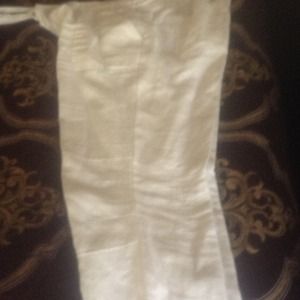 Capri linen pants