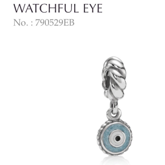 Authentic Pandora charm, watchful eye