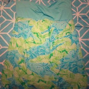 Strapless linen dress 🚫SOLD🚫