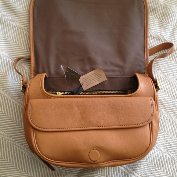 NWT Brown J.Crew Copley Grand Bag - Picture 4 of 4
