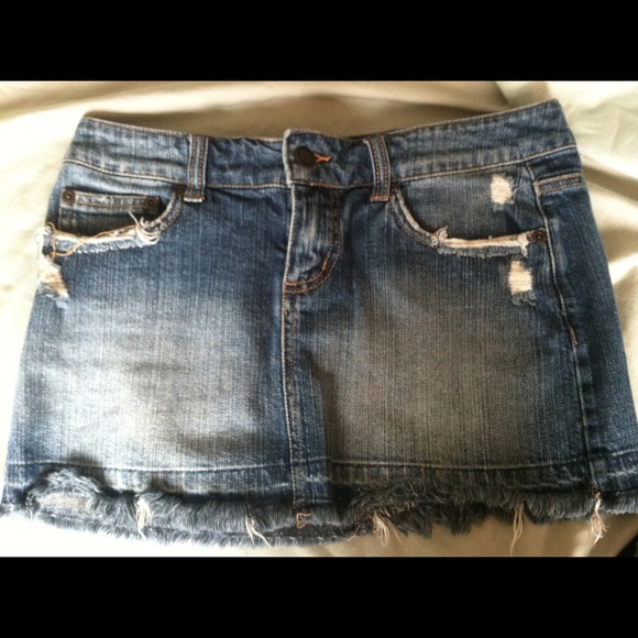 🚫Sold🚫Forever 21 denim mini skirt - Picture 1 of 3