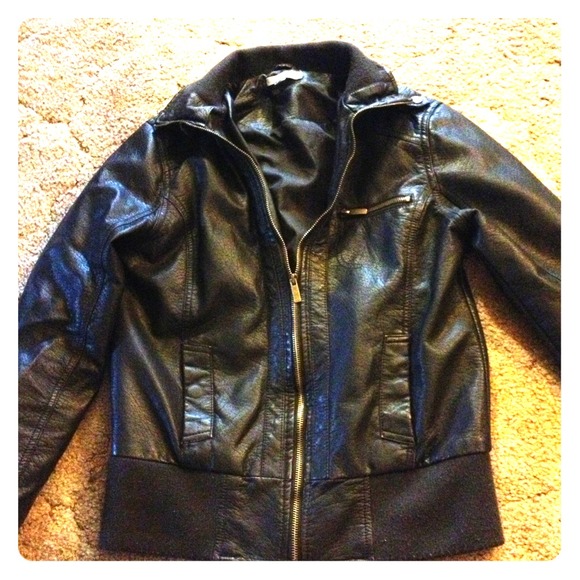 Leather jacket