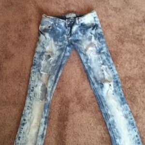⛔️ON HOLD⛔️ Liuce's Jeans acid wash skinny jeans