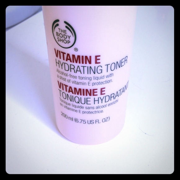 Body Shop vitamin E toner!