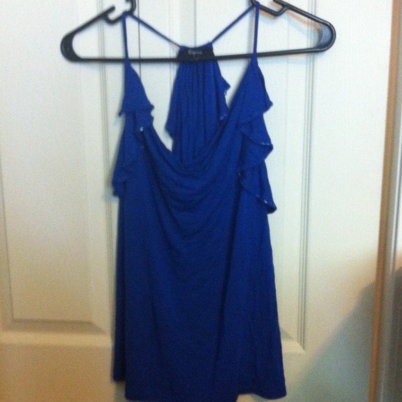 Traded! Express Blue Top