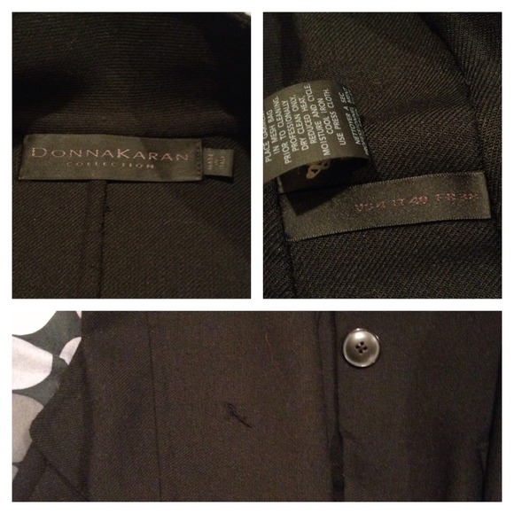 ⛔️SOLD⛔️Donna Karan BLACK LABEL suit jacket - Picture 4 of 4