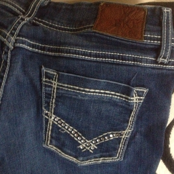 BKE denim shorts