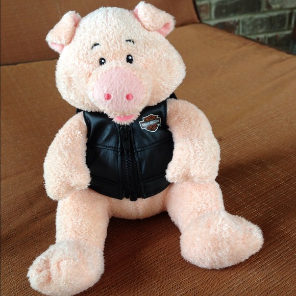 SOLD Happy Harley Baby hog