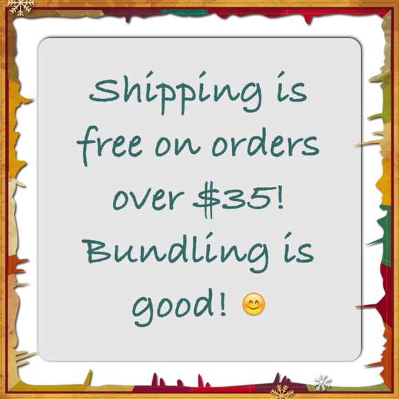 Free shipping on orders over $35!