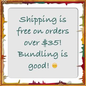 Free shipping on orders over $35!