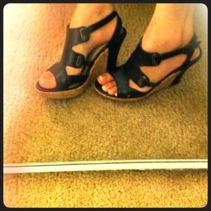 platform wedge sandals