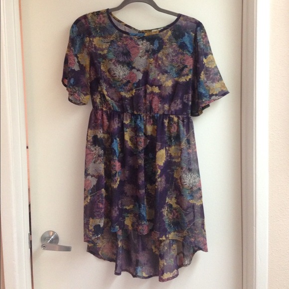 ❤️bundled❤️NWOT - Floral Chiffon Babydoll Dress