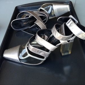 Authentic Karl Lagerfeld Heels.