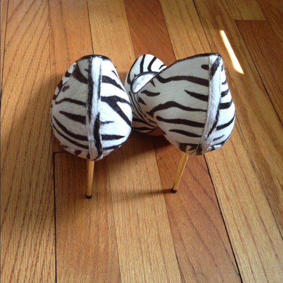 WP MIRA ZEBRA PONY HAIR PUMP - Picture 2 of 4