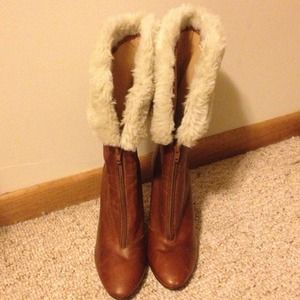 Jessica Simpson mid calf boots