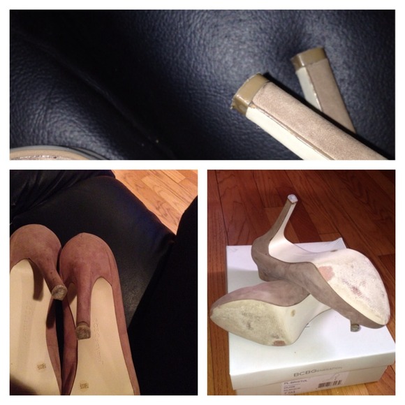 ❌❌⏩aubs2005⛔️⛔️BCBG NUDE PUMP - Picture 4 of 4