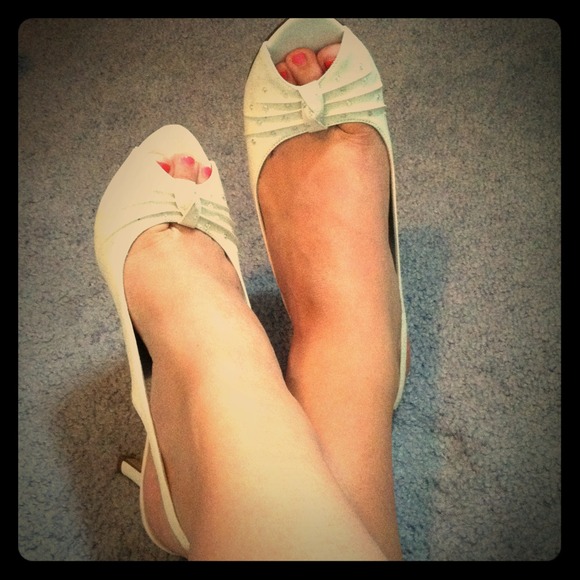 White heels
