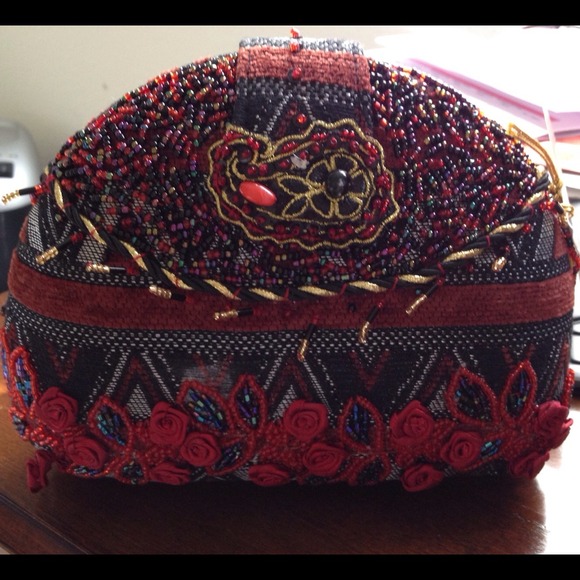 Handbags - Vintage clutch red