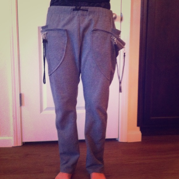 Grey urban sweatpants