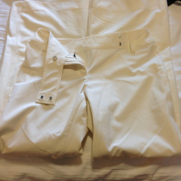 Winter White Wide Leg Pants - Cassidy Fit