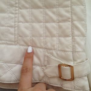 Zara Jackets & Coats - Zara White faux leather zip up Zara Jackets & Coats - Zara White faux leather zip up