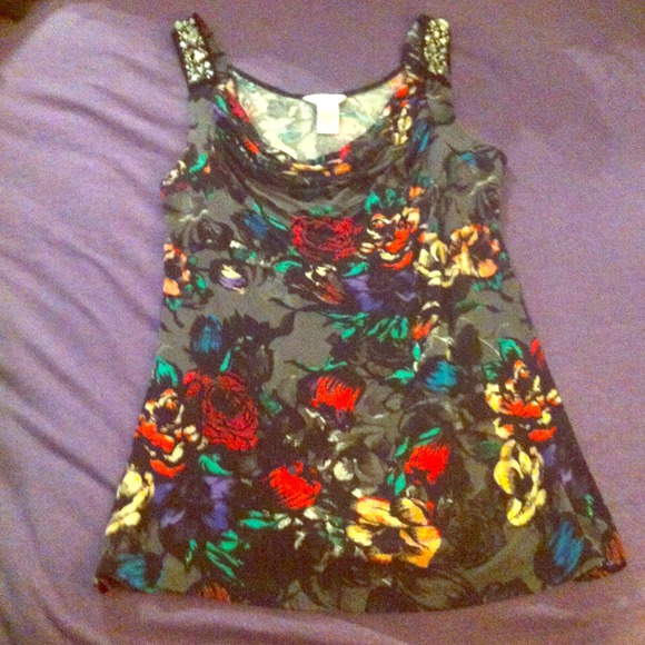 Candies Flower Tank