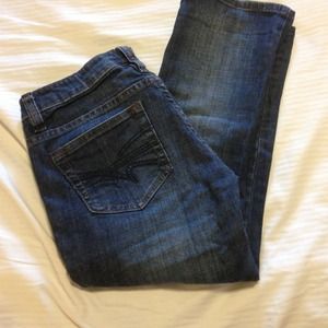 Juniors Denim Capris