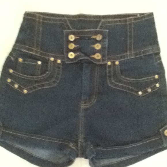 High waist shorts