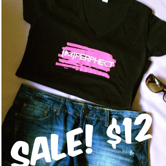 ♥Imperphect /I'm Perphect T-shirt!♥♦♥♦