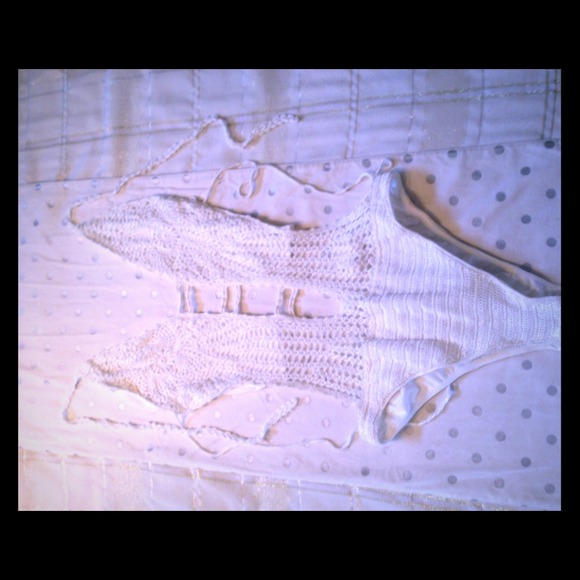 Super Sexy Crochet Cutout Swimsuit