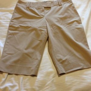Khaki Colored Bermuda Shorts - Cassidy Fit