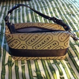 Coach mini bag-canvas