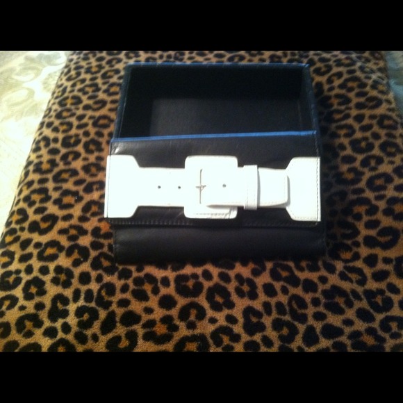 Leather Checkbook Wallet